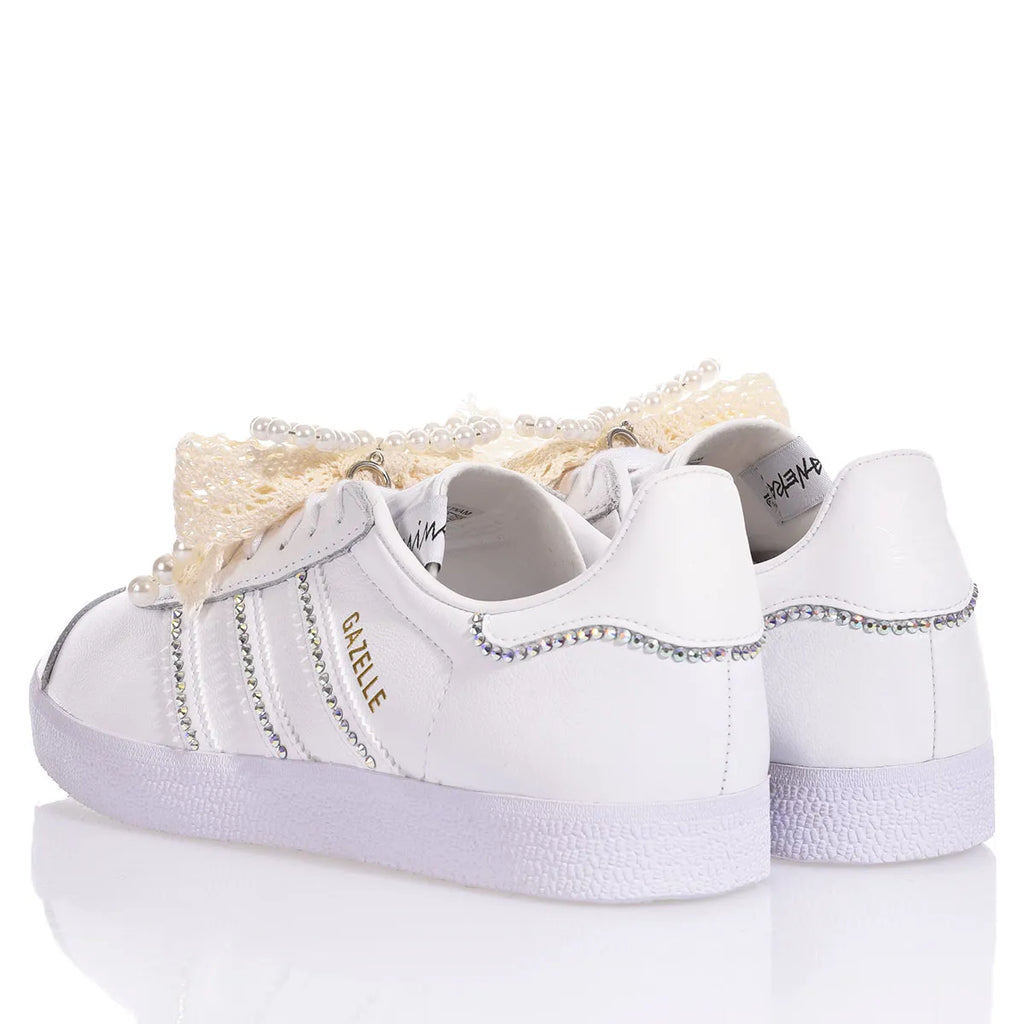 Adidas Gazelle White Glam